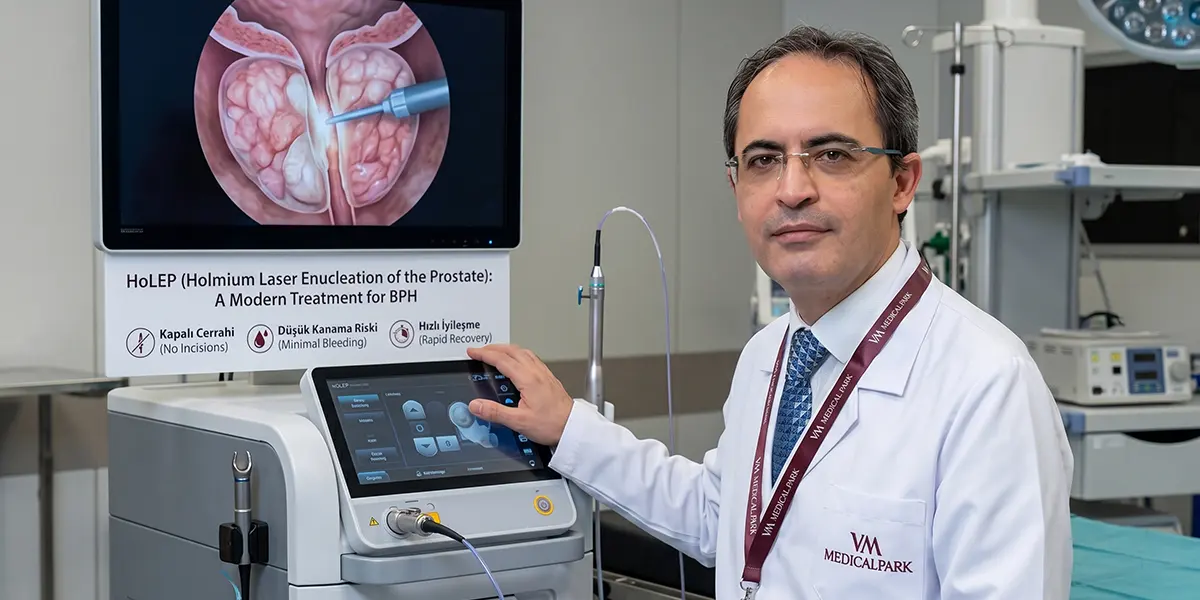 Samsun’da Prostat Tedavisinde: HoLEP (Lazerle Prostat Cerrahisi)